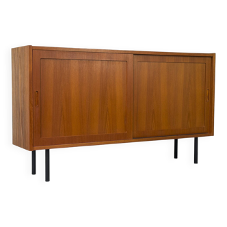 Danish Sideboard in Teak by Carlo Jensen for Hundevad & Co., 1960s