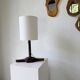 Lampe de table brutaliste artisanale 1950