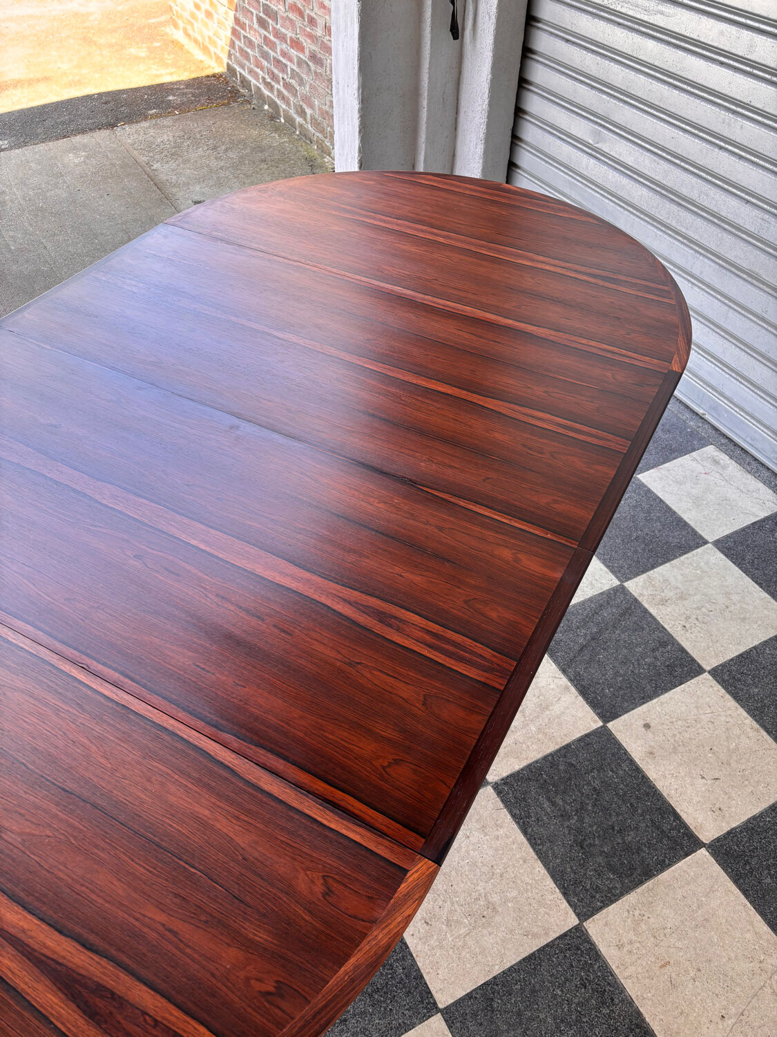 Table Arne Vodder en palissandre
