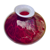 Marbled vase -modernist - flavio poli seguso