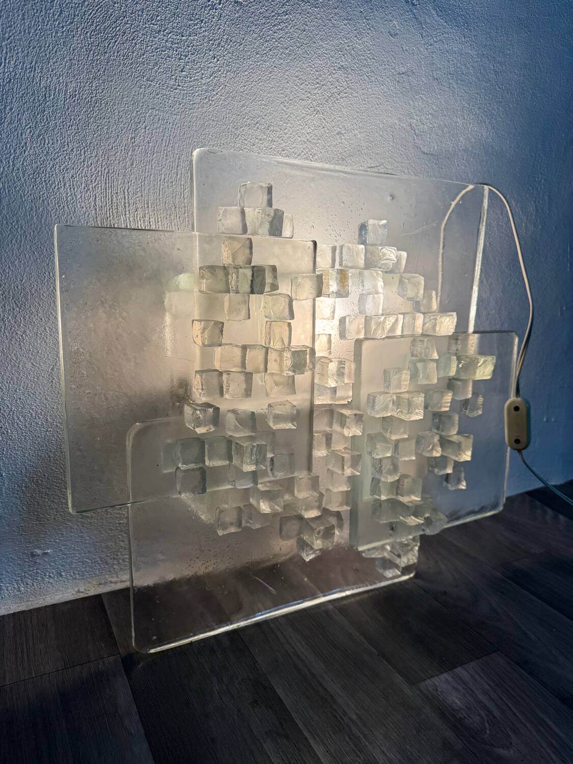 Wall Lamp Poliarte Model Pavo Albano Poli Design 1970