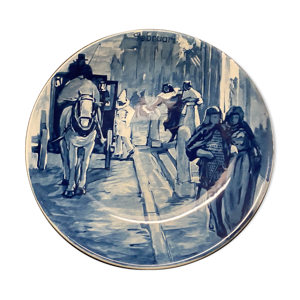 Plates old faience of Delft
