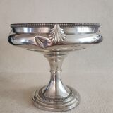 Silver metal stand cup