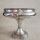 Silver metal stand cup