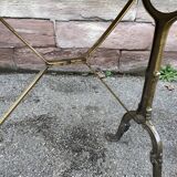 Table bistro Parisian Mid-century French Paris bistro table