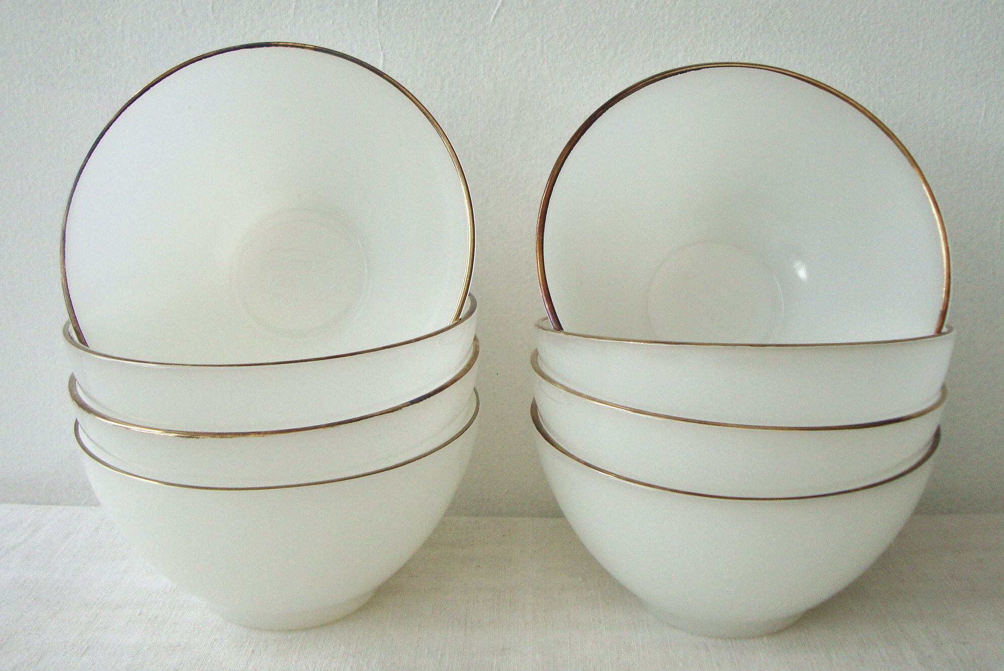 6 vintage 70s bowls