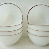 6 vintage 70s bowls
