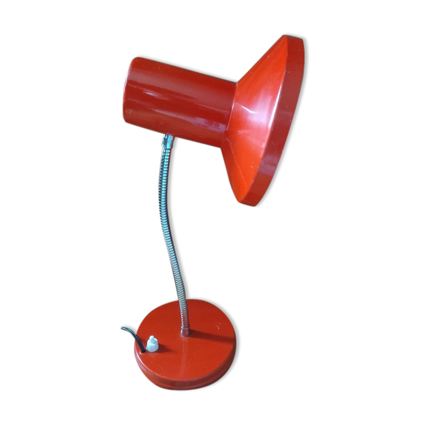 Bedside desk lamp Metal orange dp 1022233