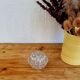 Vintage glass flower pick