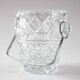 Seau à glace en cristal motif losanges