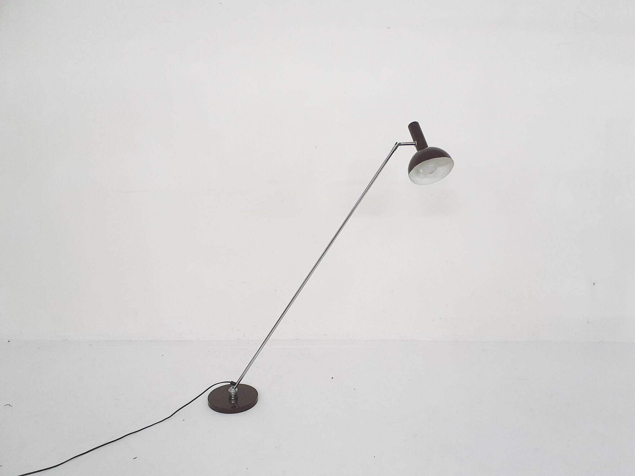 Mid-century adjustable floor lamp by Busquet for Hala, the Netherlands 1950's