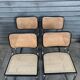 4 chairs  Marcel Breuer