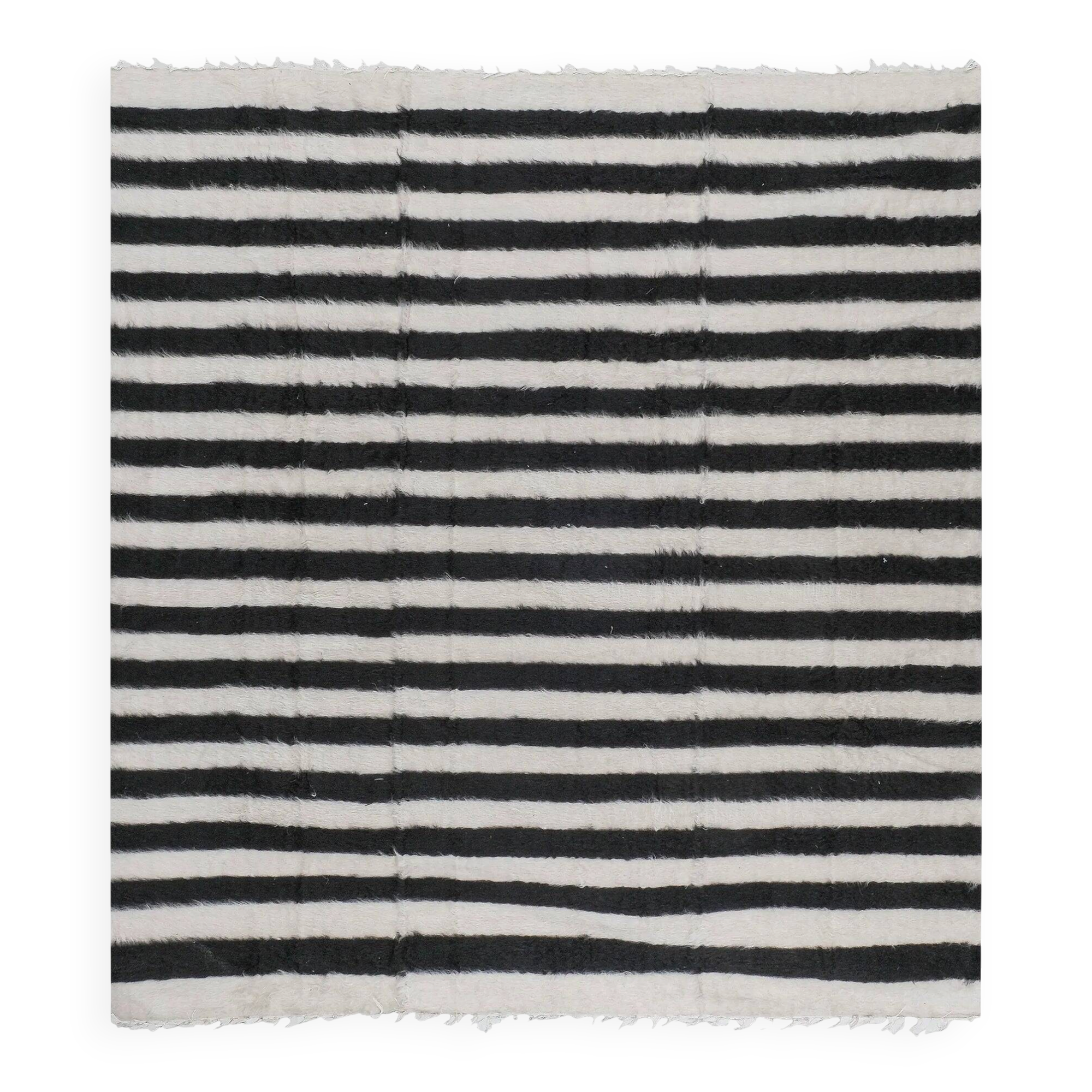 Vintage Turkish kilim, handwoven, 223x239 cm.