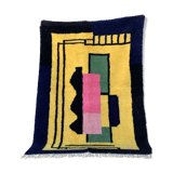 Tapis berbère coloré
