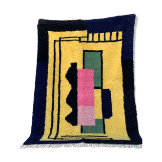 Tapis berbère coloré