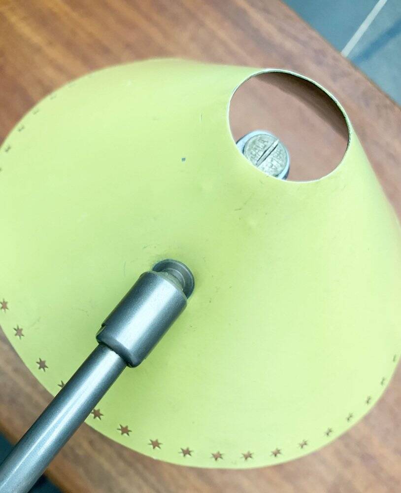 Lampe de table ou murale Mid-Century minimaliste néerlandaise Pinocchio par H. Busquet pour Hala Zeist, années 1950