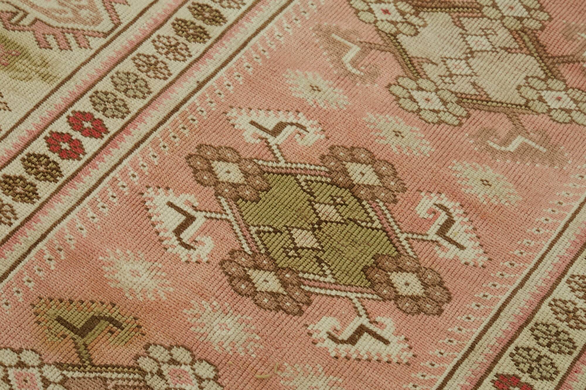 Turkish Vintage Anatolian Rug 130 cm x 238 cm
