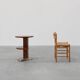 Table d'appoint moderniste Art déco à deux niveaux, France vers 1925