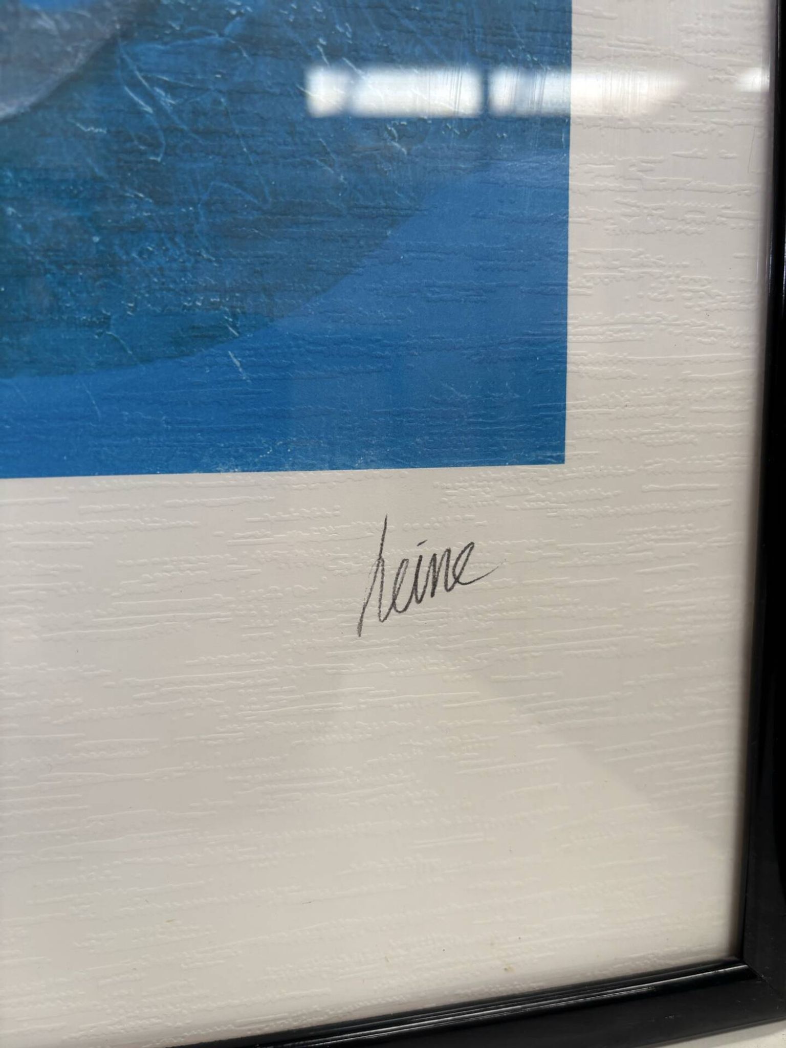 Lithographie « golf » de Heine
