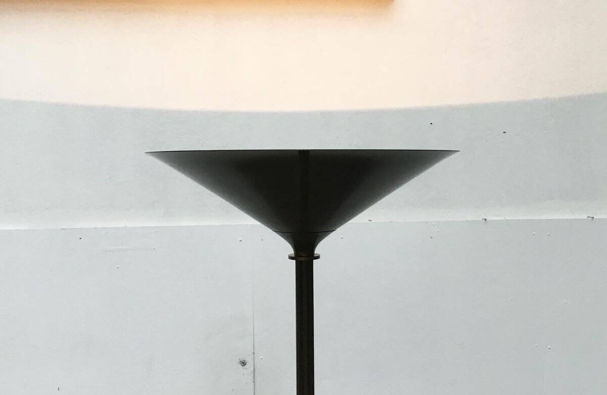 Vintage Italian Postmodern Floor Lamp with Marble Base