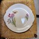CCP Paris luxury porcelain round cake plate with handles 27cm