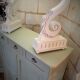 Buffet ancien peint