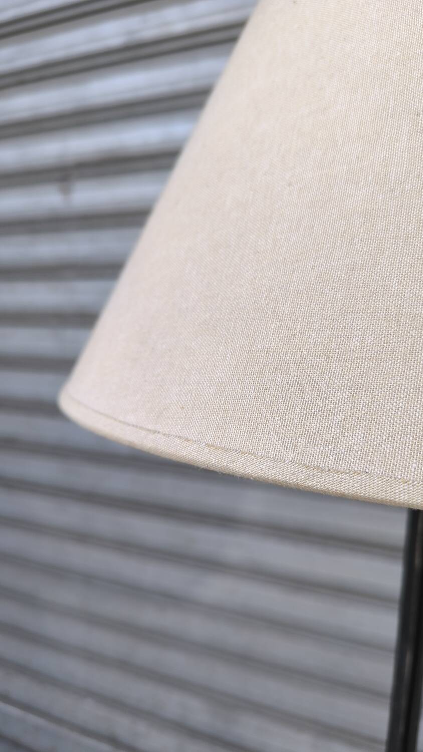 Wrought iron floor lamp, 1960