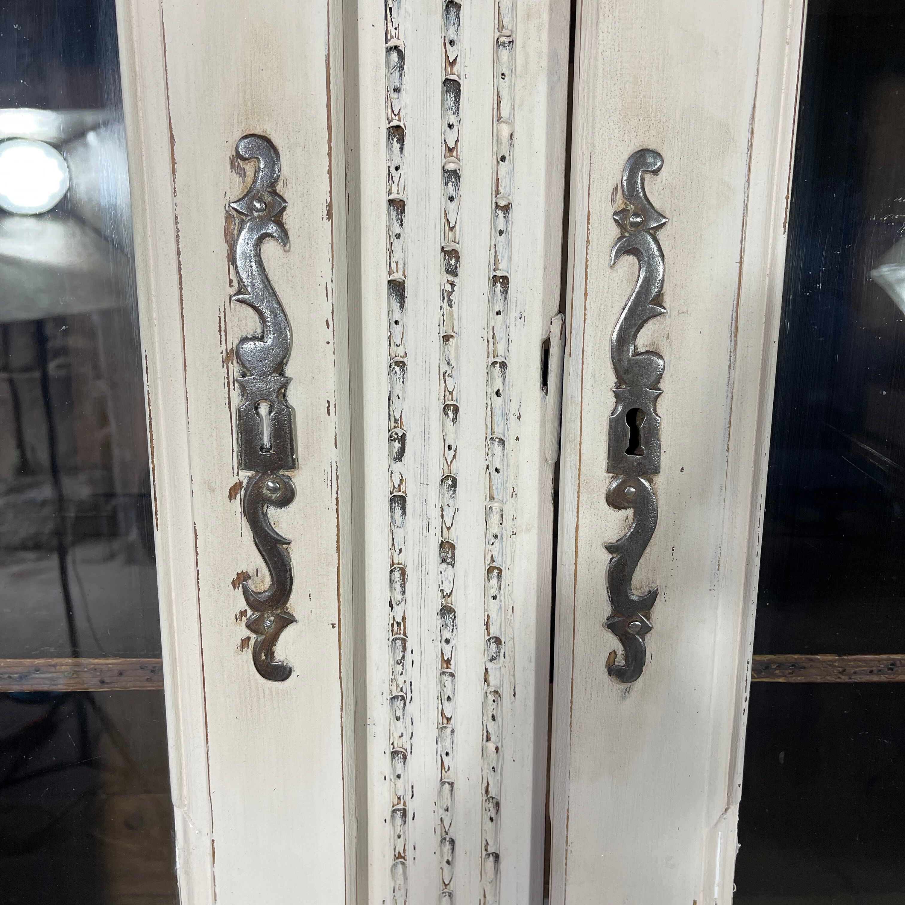 Carved wooden dresser