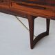 Sofus Jorgensen cross-leg highboard in rosewood Nyrup Denmark 1960