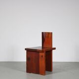 Chaises de salle à manger style Dominique Zimbaca, France, 1960