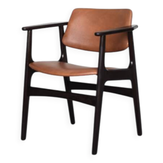 Vintage Mid-Century Scandinavian Modern Mahogany Office Chair, 1960s