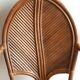Pair of armchairs attributed to Vivai del Sud, Italy 70s/80s
