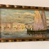 Painting on panel