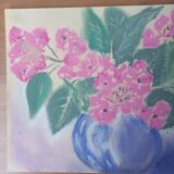 Pastel bouquet of pink flowers