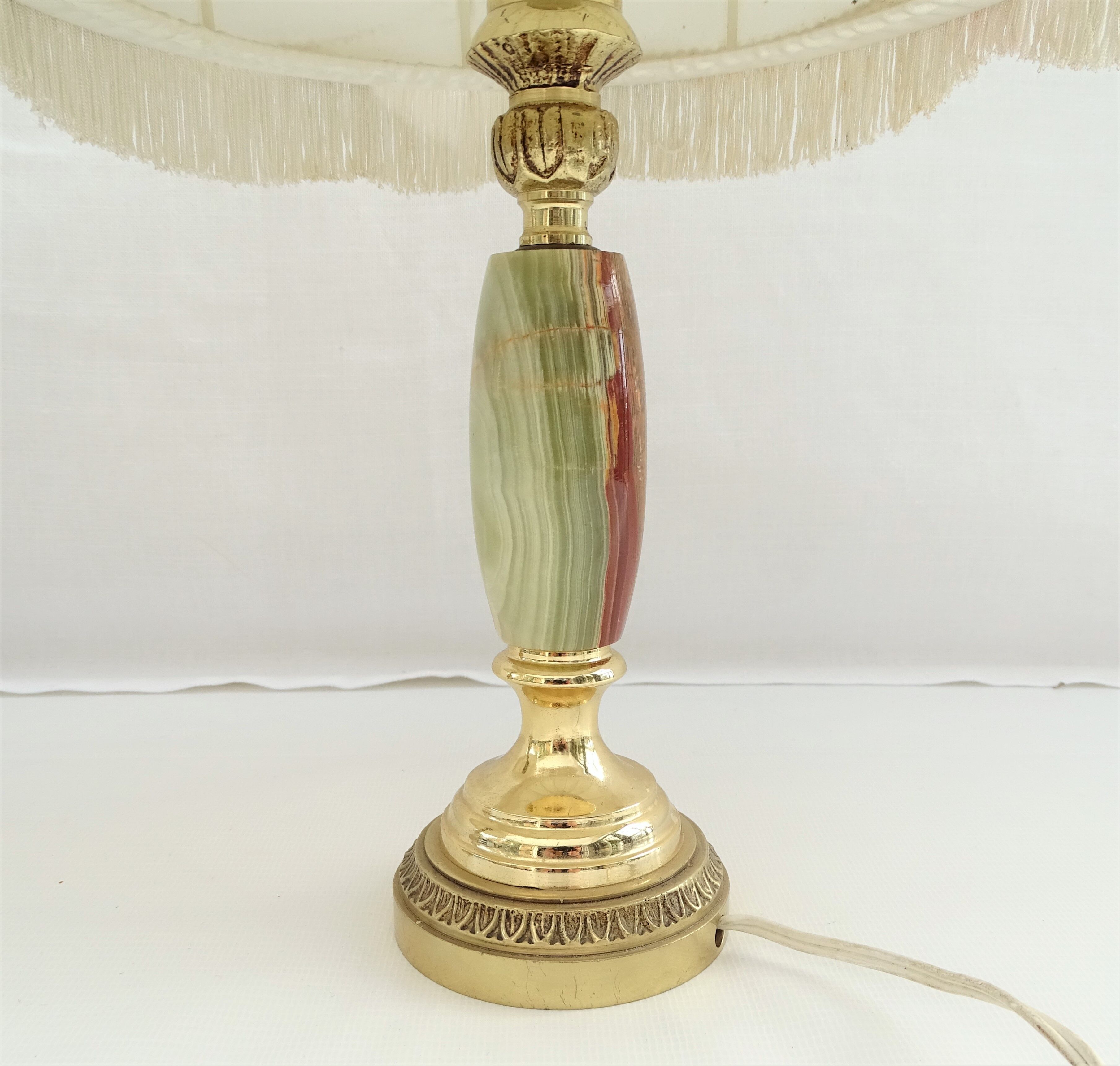 Pair of vintage bedside lamps