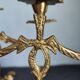 Set of two vintage jumper candlesticks