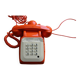 Socotel S63 orange/beige 70's phone
