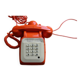 Socotel S63 orange/beige 70's phone
