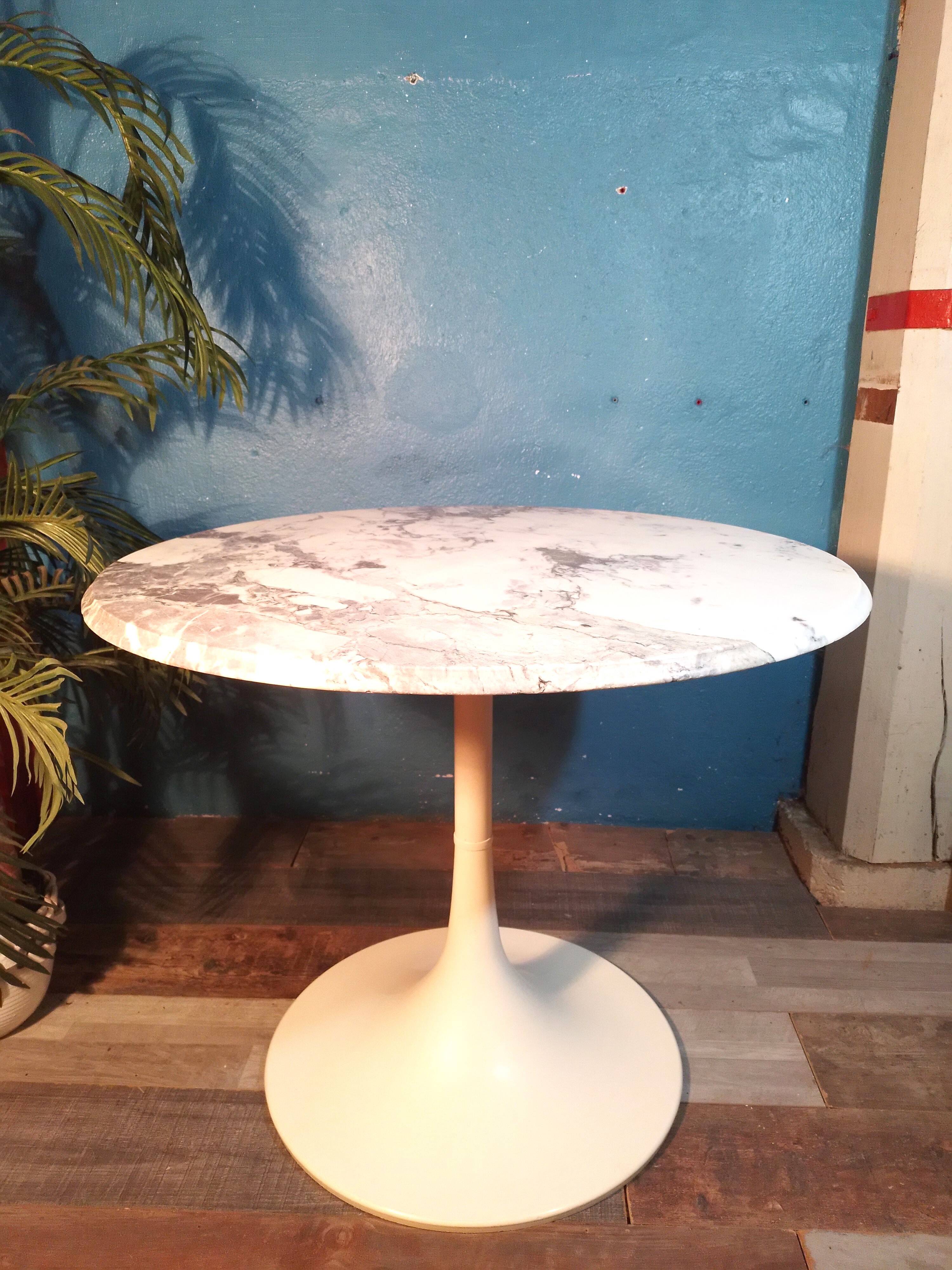 1960s marble coffee table