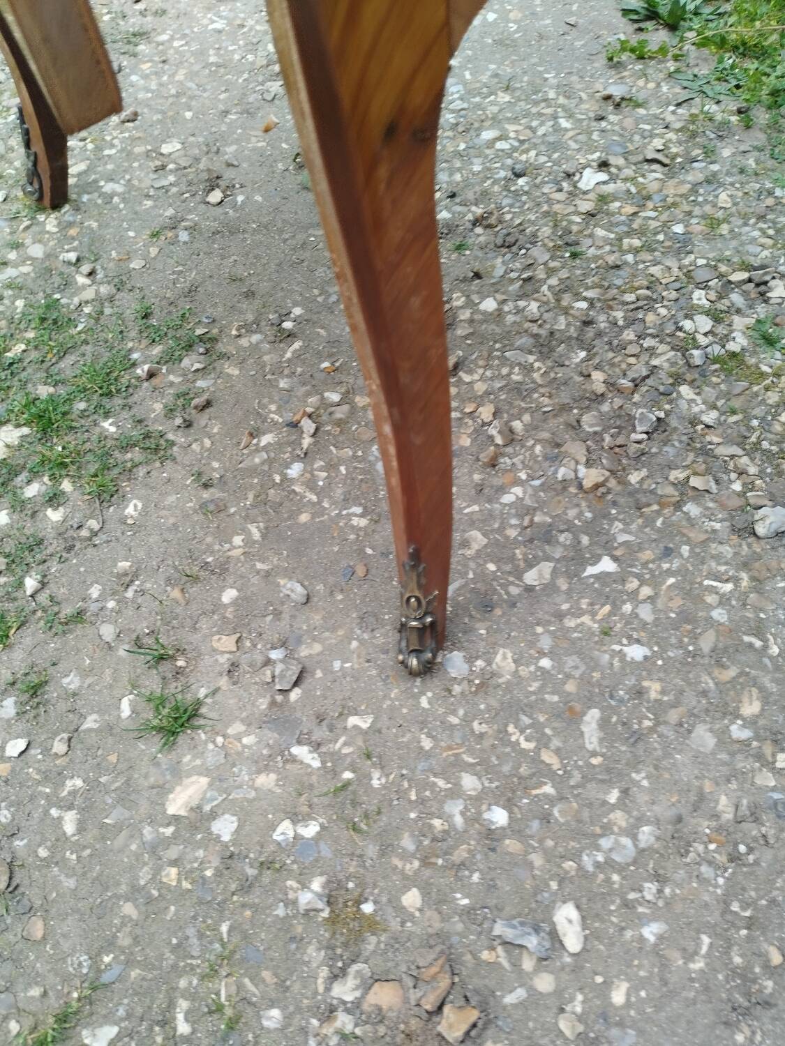 Antique Louis xvi style chest of drawers with marble top