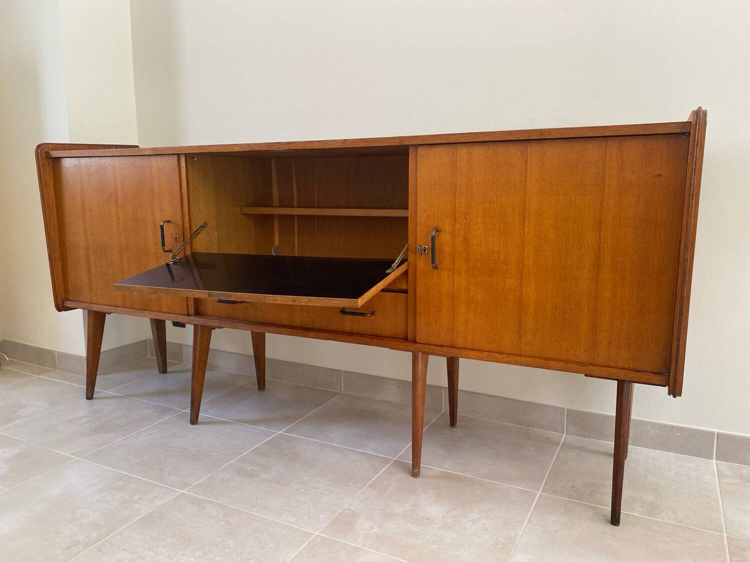 Enfilade vintage SAM - Meuble demi-siècle années 1950