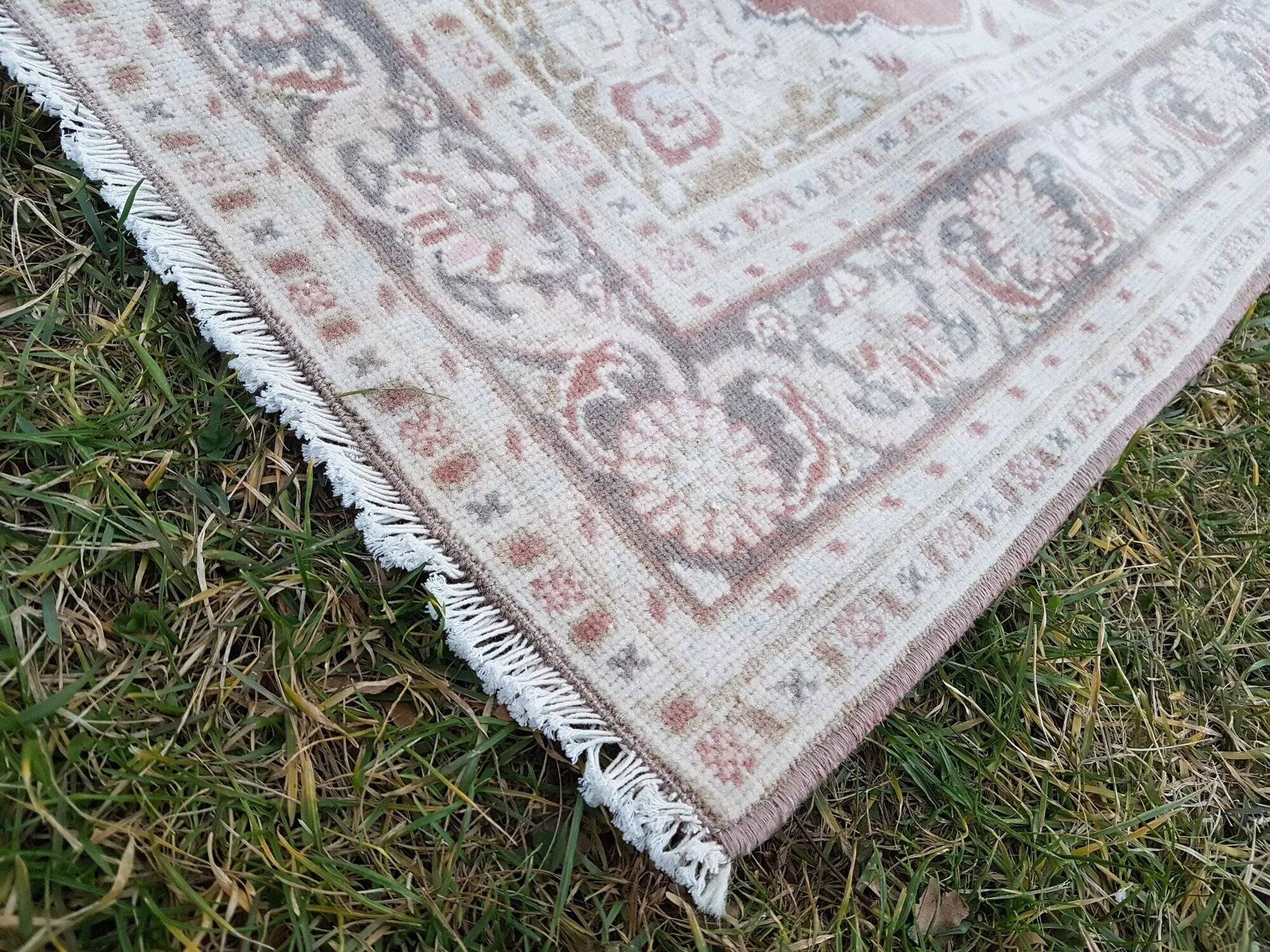 Vintage Turkish handmade rug 93x155 cm