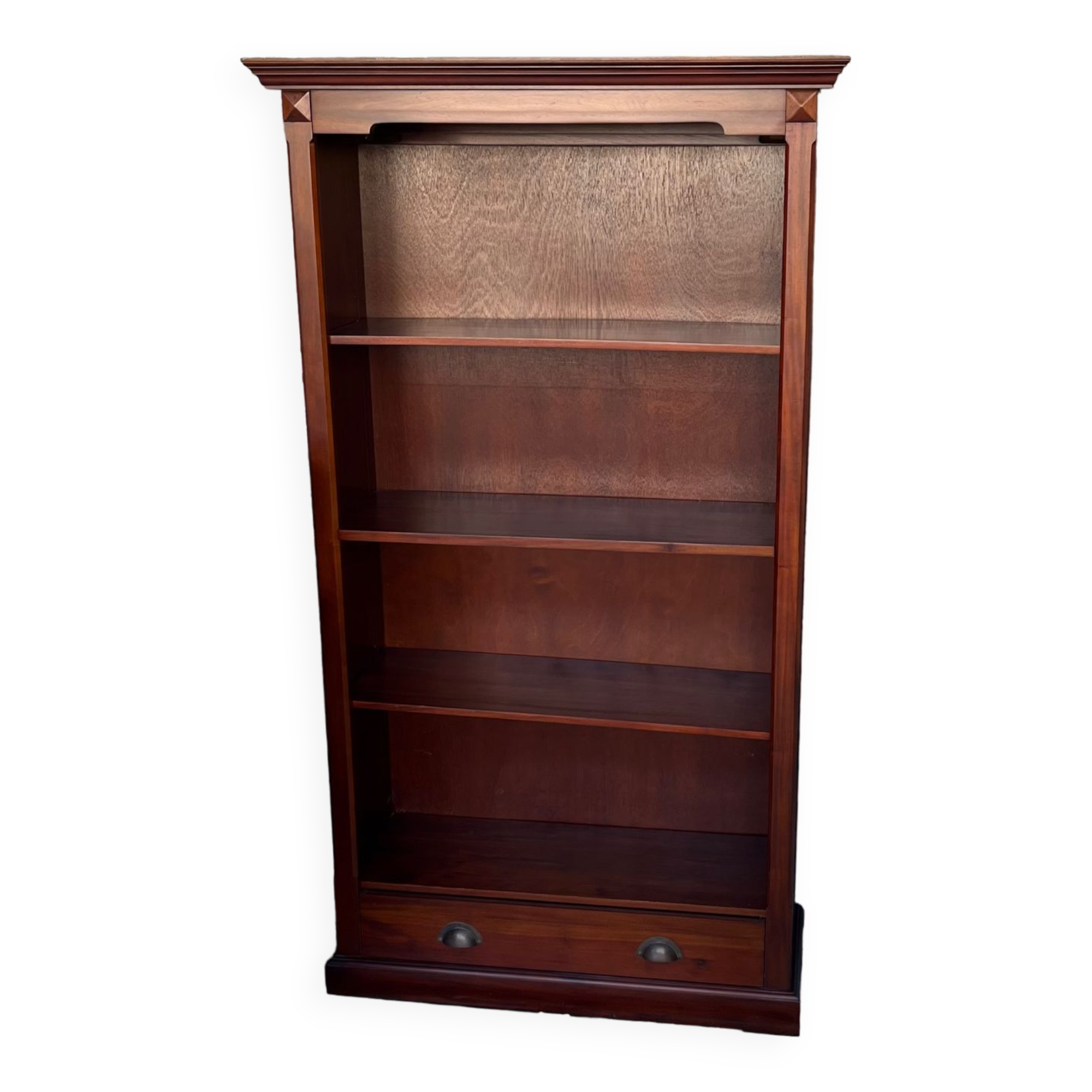 Wooden bookcase