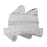 Vintage 70s Plexiglas magazine rack