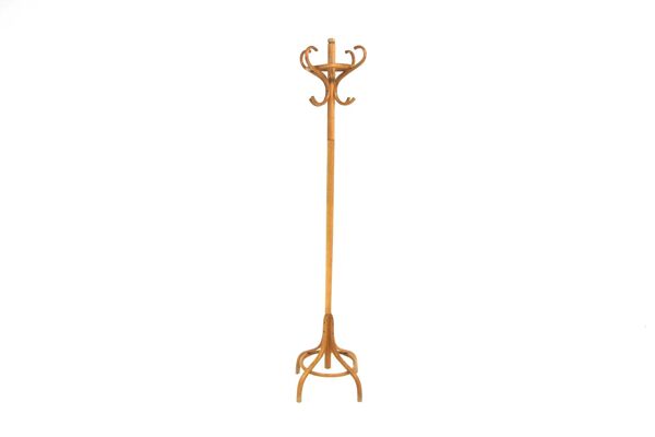 Porte-manteau perroquet en hêtre, Suède, 1960