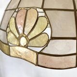 Vintage mother-of-pearl pendant light