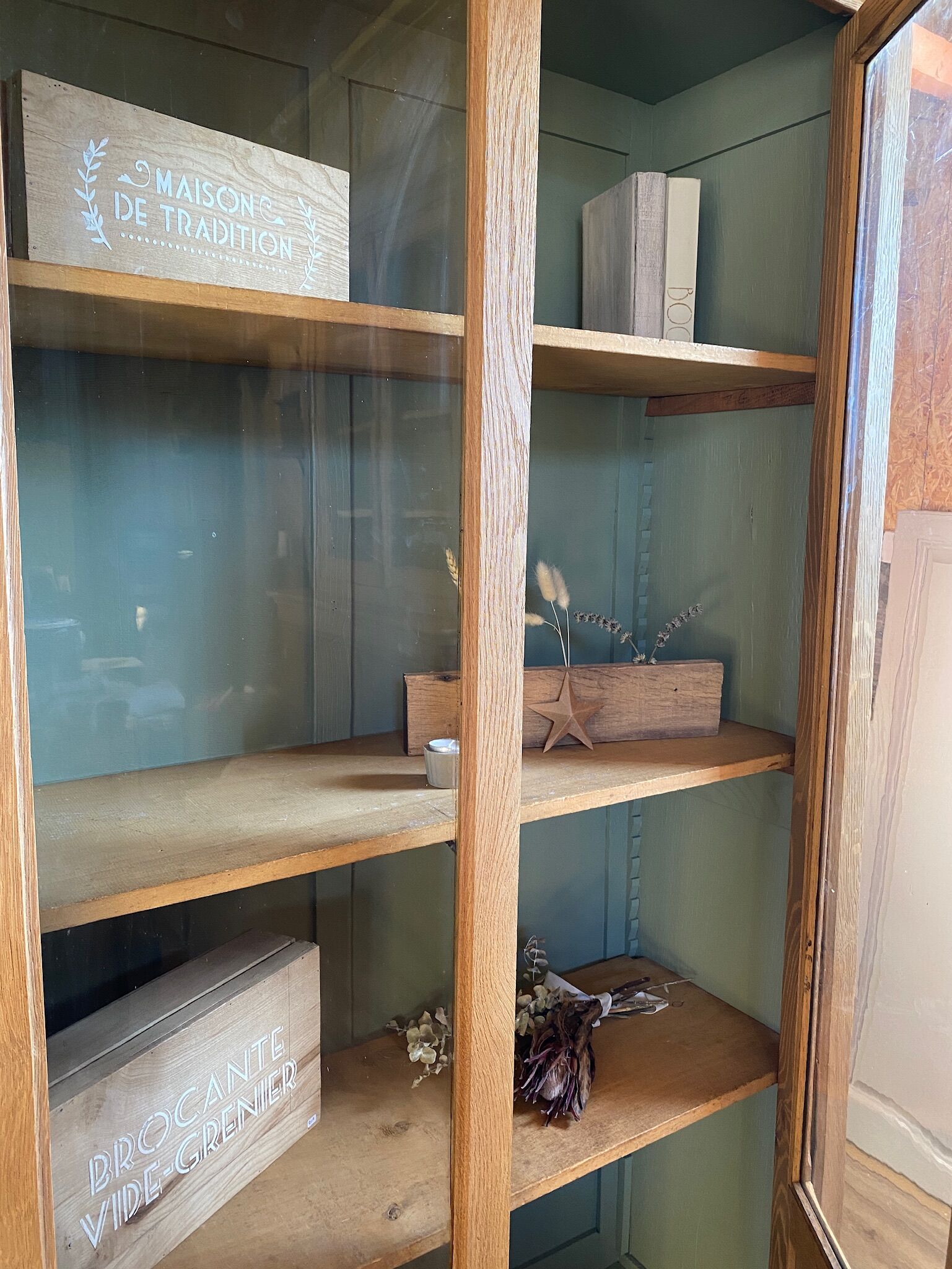 Vitrine vintage