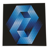 Victor Vasarely Serigraphy op art Editions du Griffon