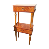 Pair of Scandinavian bedside tables