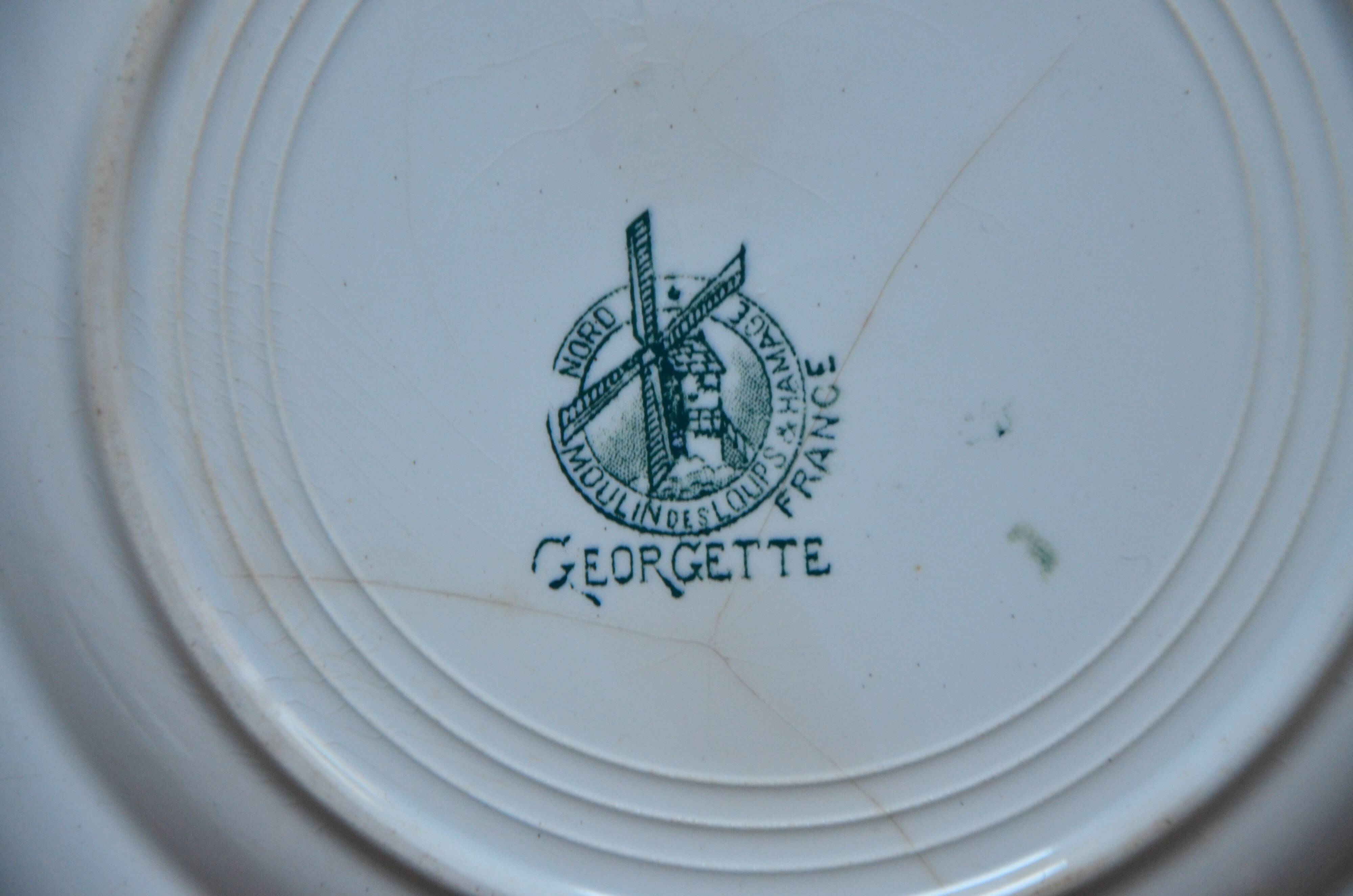 Lot of 3 mismatched old plates